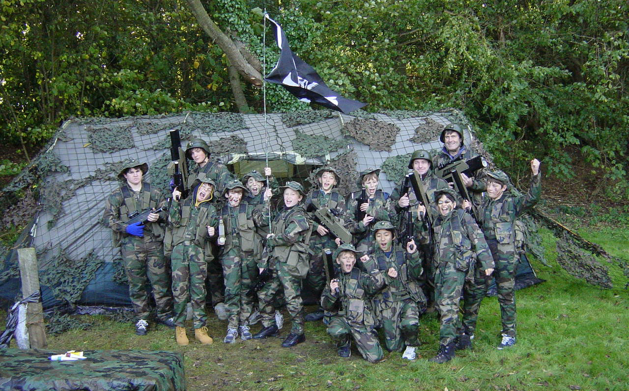 Laser combat kinderfeest!